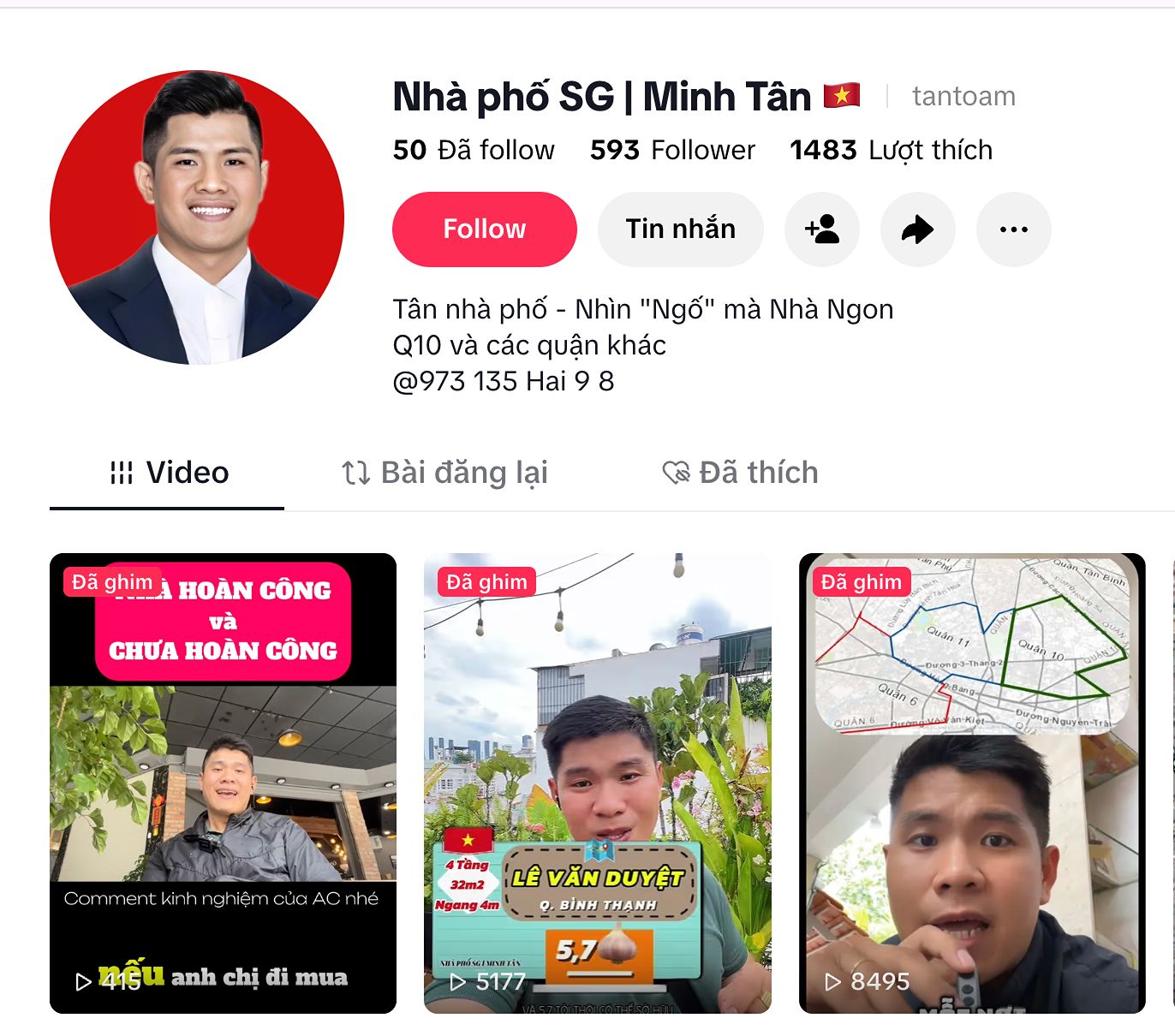 Nhà Phố SG Minh Tân